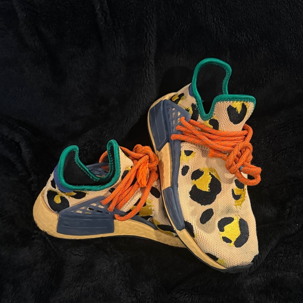 Pharrell Adidas animal instinct human being slip on sneakers